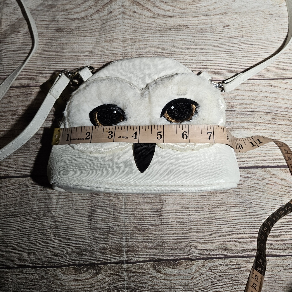 Harry potter bioworld owl mini faux leather crossbody bag - Picture 2 of 15